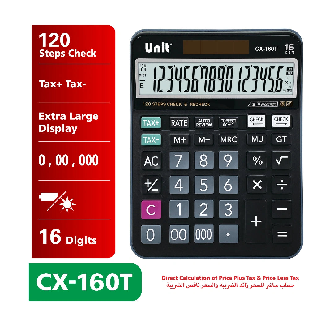 CX-160T DESK CALCULATOR