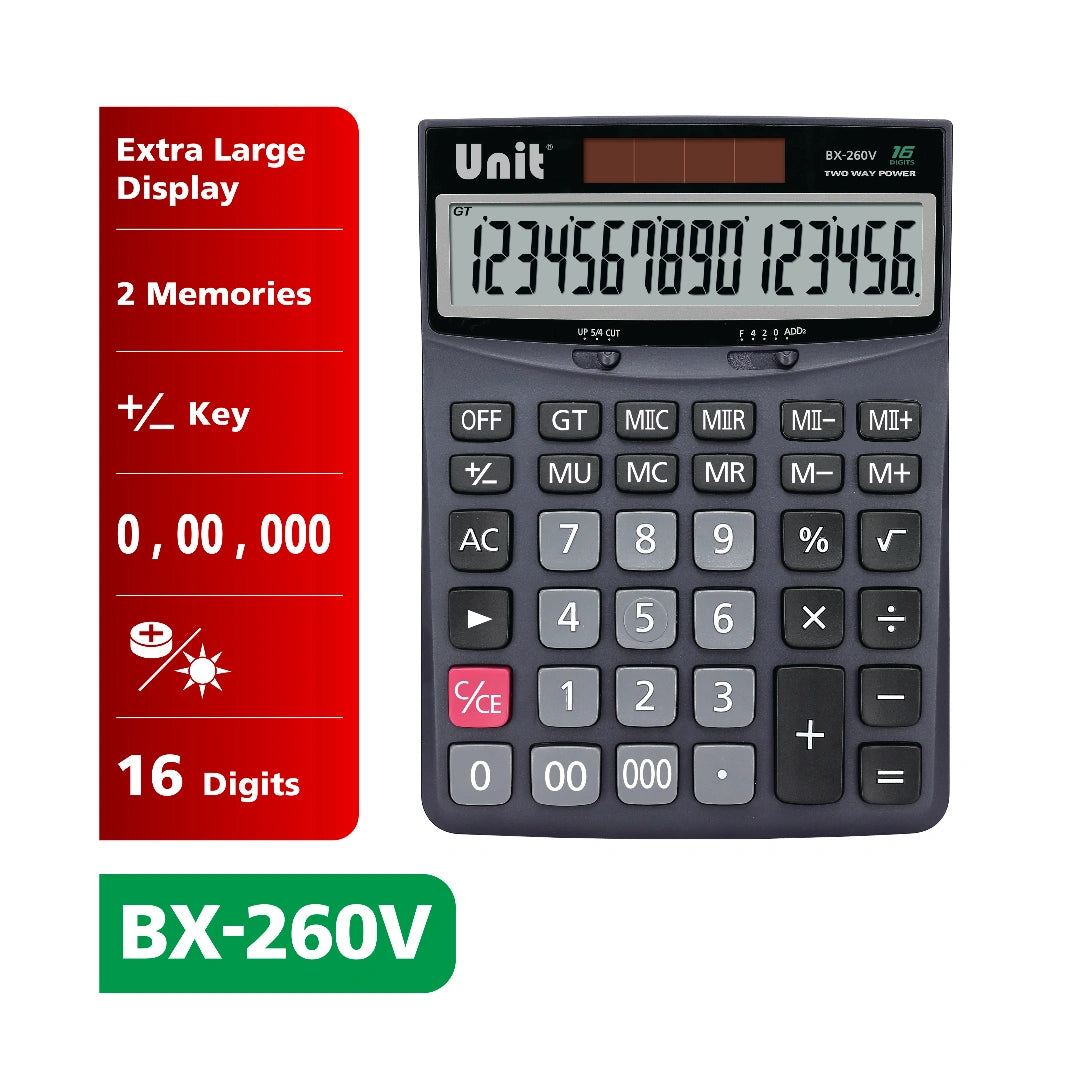 BX-260V DESK CALCULATOR