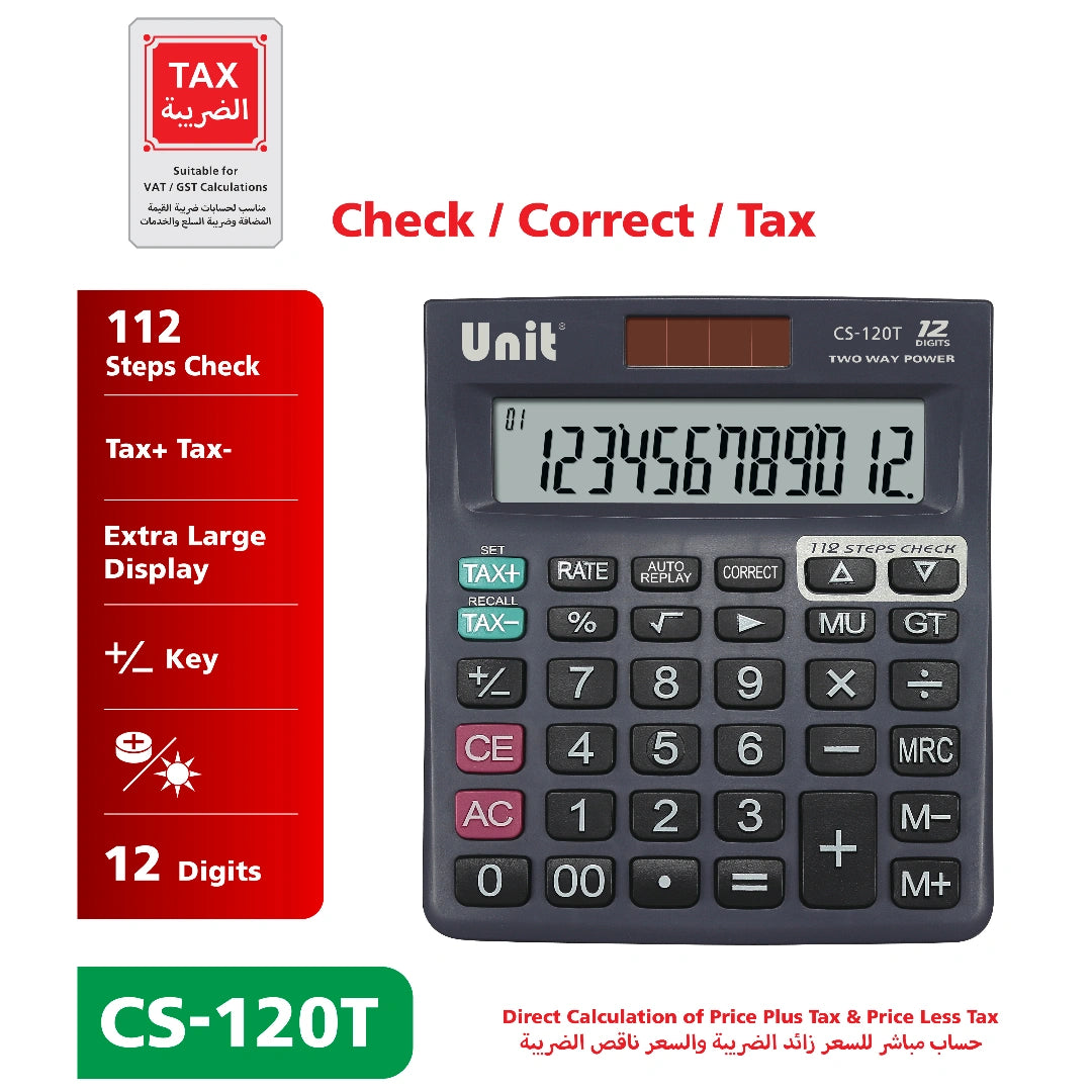 CS-120T DESK CALCULATOR