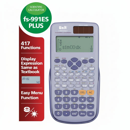 fs-991ES PLUS Scientific Calculator – Purple